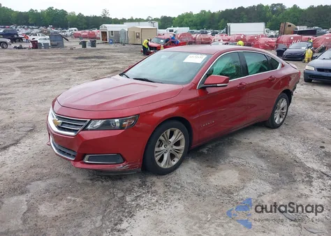 2015 Chevrolet Impala 2Lt from USA, damaged, VIN 2G1125S39F9181237